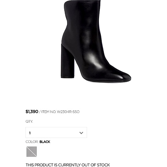 Tom Ford Heeled Ankle Boot, Leather, 38/US 8 - Picture 6 of 12